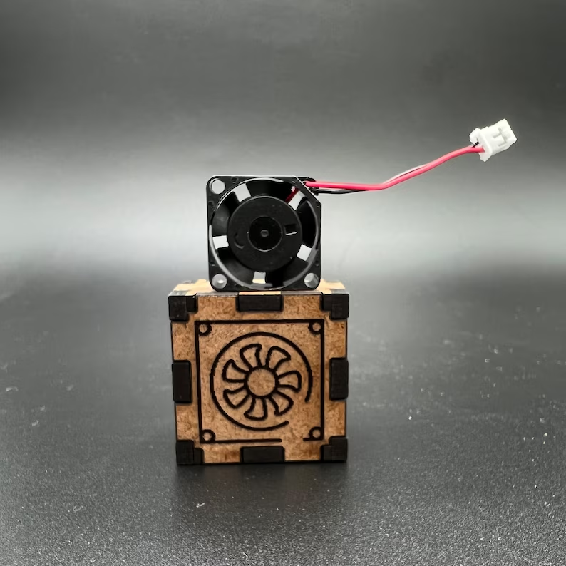 Glowforge Laser Head Small Fan Assembly